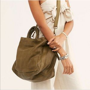 Free People Leather Tote